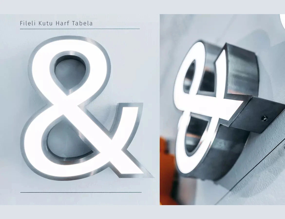 Altın Gold Paslanmaz Kutu Harf Model Fiyatı