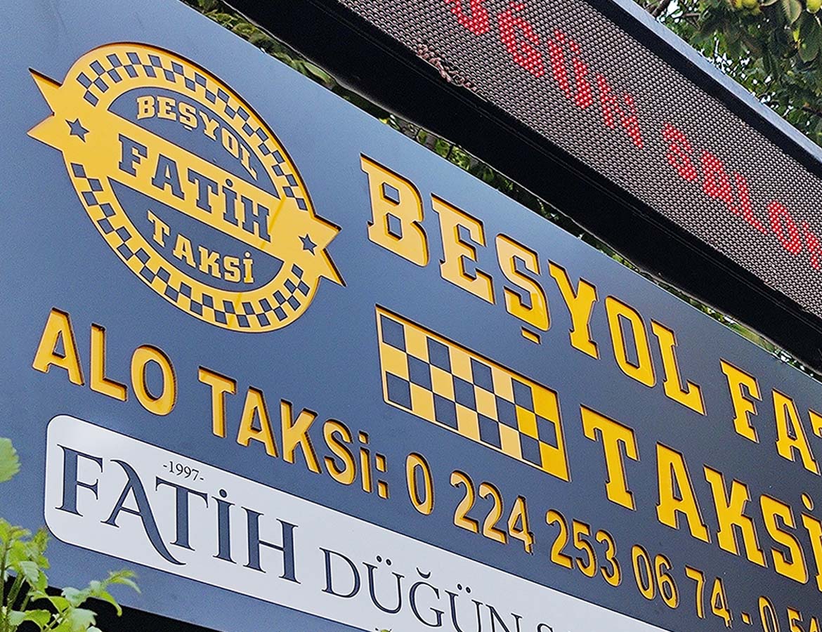 Işıklı Kompozit Oyma Tabela Modeli Fiyatı